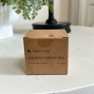 TREE TO TUB GINSENG GREEN TEA Retinol Night Cream